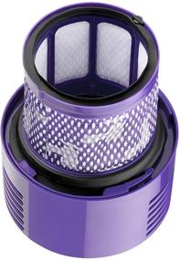 img 1 attached to 🔍 isinlive Vacuum Filter Replacement (2-Pack) for Dyson Cyclone V10 Models - Compatible with Absolute, Animal, Motorhead, Total Clean - Replaces Part # 969082-01