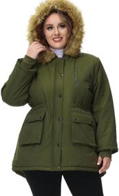 img 2 attached to Winter Jackets Waterproof Quilted Thicken Women's Clothing for Coats, Jackets & Vests