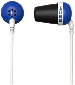 img 1 attached to 🎧 Koss The Plug - Superior Blue In-Ear Headphones for Immersive Sound Experience