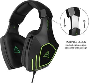 img 1 attached to SUPSOO G820 Gaming Headset with Mic for PS4 Xbox One | Noise Reduction | 3.5mm | Professional Game Headsets