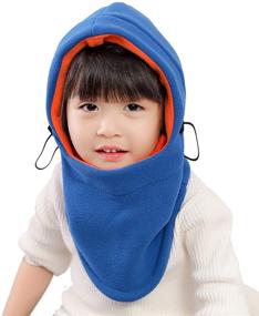 img 3 attached to 🧥 Adjustable Girls' Balaclava - Weatherproof Children's Accessories for Wind Protection
