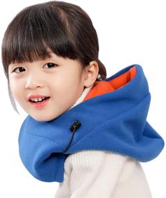img 1 attached to 🧥 Adjustable Girls' Balaclava - Weatherproof Children's Accessories for Wind Protection