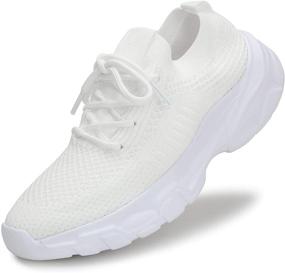 img 4 attached to 👟 Lightweight Women's Athletic Shoes - PT HQ Breathable Sneakers