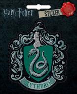 🐍 exclusive harry potter slytherin sticker: a must-have for fans! logo