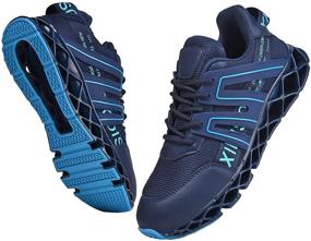 img 4 attached to RUNMAXX Running Cushioning Athletic Sneakers Men's Shoes and Athletic