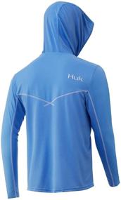img 3 attached to HUK Performance Fishing Hoodie Sargasso Outdoor Recreation