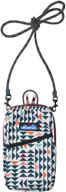 👝 kavu women's black essential crossbody wallet strap for handbags & wallets logo