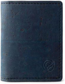 img 4 attached to 👝 Corkor Wallet Vegan Leather Bifold: Stylish Men's Accessory for Wallets, Card Cases & Money Organizers