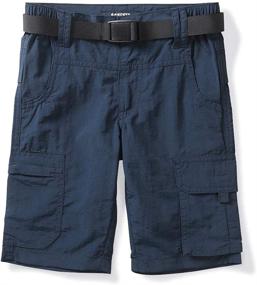 img 4 attached to OCHENTA Boys' Men's Quick Dry Cargo Hiking Shorts: A Perfect Choice for Outdoor Activities – Camping, Fishing, and More!