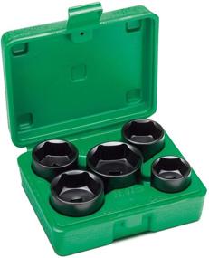img 2 attached to 🔧 Low Profile Oil Filter Socket Set - Steel Vision 581305, 3/8" Drive, 581305 Piece