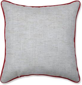 img 3 attached to Декоративная многоцветная постель в стиле "Pillow Perfect" с вышивкой