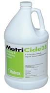 🧪 metrex 10-2800 metricide 28 high-level disinfectant/sterilant, 1 gallon capacity logo