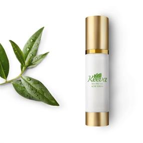 img 3 attached to Keeva Tea Tree Oil Acne Serum - Fast-Acting Solution for Blemishes, Spots, Scars, Bacne, Pimples, Blackheads, Whiteheads with Natural & Organic Ingredients - Top Rated Spot Treatment Online!