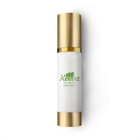 img 4 attached to Keeva Tea Tree Oil Acne Serum - Fast-Acting Solution for Blemishes, Spots, Scars, Bacne, Pimples, Blackheads, Whiteheads with Natural & Organic Ingredients - Top Rated Spot Treatment Online!