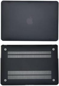 img 2 attached to 💼 Premium 4-in-1 Tojia MacBook Pro 13 Inch Case for A1278, 2008-2012 Release - Powerful Protection, Sleek Black Design