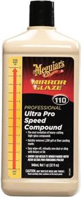 img 4 attached to 💎 Meguiar's M11032 Mirror Glaze Ultra Pro Speed Compound: Добейтесь безупречного блеска с непревзойденной эффективностью!