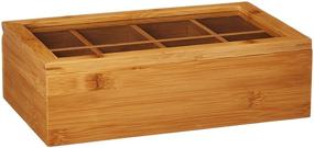 img 4 attached to Lipper International 8189 Bamboo Compartments