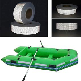 img 1 attached to 🚤 Safety First: Reflective SOLAS Marine Tape Roll Ensures Enhanced Visibility