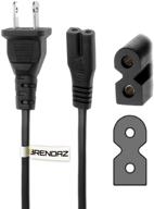 🔌 brendaz - 10-feet ac polarized power cord for bose soundtouch 520 home theater system, sa-5 amplifier, companion 3, 5 multimedia speaker system, cinemate 15 home theater speaker system logo
