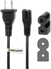 img 3 attached to 🔌 BRENDAZ - 10-Feet AC Polarized Power Cord for Bose SoundTouch 520 Home Theater System, SA-5 Amplifier, Companion 3, 5 Multimedia Speaker System, CineMate 15 Home Theater Speaker System