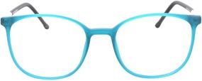 img 2 attached to 👓 SHINU SH079: Women's Lightweight Progressive Multifocus Reading Glasses with Clear Lens for Computer Eye Protection