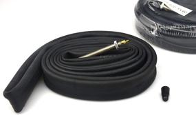 img 2 attached to 🚲 Premium Quality FANSPRO Road Bike Inner Tubes: 700 x 28-32c, 60mm Presta Valve - 6 Pack with 2 Tire Levers