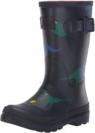 👞 средние детские сапоги для мальчиков - joules welly scouts shoes логотип