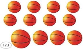 img 1 attached to Assorted Cutout Value Pack for Basketball Decor, Including 12 Pieces