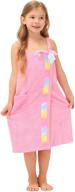 🎀 fuchsia kids' home store: zexxxy towel with bowknot for kids' bath and shower logo