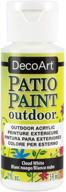 decoart dcp14-9 patio paint 2oz cloud white: exceptional outdoor color for all your painting needs logo