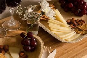 img 2 attached to Heart Shaped Plates, Forks, and Napkins: Perfect Supplies for Romantic Occasions