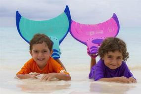 img 3 attached to Enhance Your Child's Swimming Experience with the Body Glove Mermaid Linden Kids Monofin