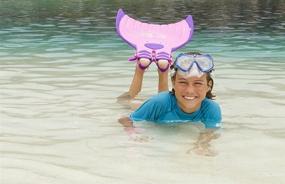 img 2 attached to Enhance Your Child's Swimming Experience with the Body Glove Mermaid Linden Kids Monofin