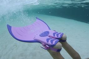 img 1 attached to Enhance Your Child's Swimming Experience with the Body Glove Mermaid Linden Kids Monofin