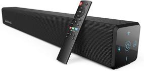 img 4 attached to 🔊 Bestisan SE02-S Bluetooth Soundbar with Powerful Subwoofer Speakers