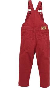 img 1 attached to 👖 OFFCORSS Toddler Overalls: Stylish Boys' Clothing for Easy Dressing