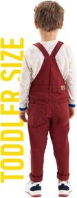 img 3 attached to 👖 OFFCORSS Toddler Overalls: Stylish Boys' Clothing for Easy Dressing