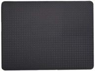 🔥 resilia outdoor under grill mat - black, 36x48 inches - ideal for grilling & outdoor use логотип