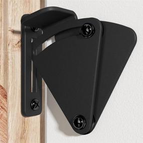 img 4 attached to 🔒 Enhance Privacy with Skysen Black Sliding Hardware