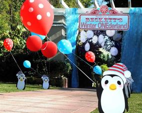img 1 attached to Penguin Standee Winter Wonderland Decoration