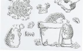 img 2 attached to 💌 Penny Black PB30020 Clear Stamp Set Review: Heartwarming Hugs for Card Making and Scrapbooking