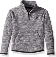 🧥 optimized search: hurley half zip pullover for boys logo