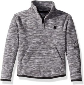 img 3 attached to 🧥 Optimized Search: Hurley Half Zip Pullover for Boys