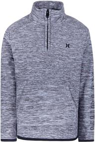 img 2 attached to 🧥 Optimized Search: Hurley Half Zip Pullover for Boys