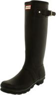 👢 stay stylish and warm this winter with hunter women's original tall snow boot logo