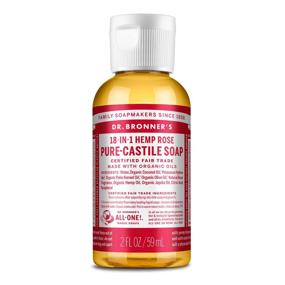 img 4 attached to Органическое чистое кастильское масло Dr. Bronner's