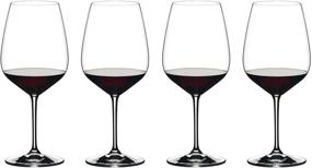 img 4 attached to 🍷 Riedel Extreme Cabernet Wine Glasses - Pack of 4 (1 Count), Clear