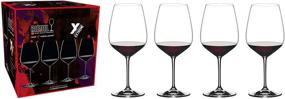 img 3 attached to 🍷 Riedel Extreme Cabernet Wine Glasses - Pack of 4 (1 Count), Clear