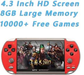 img 2 attached to 4 3 Inch Handheld Console Supports Download