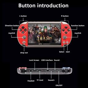 img 1 attached to 4 3 Inch Handheld Console Supports Download